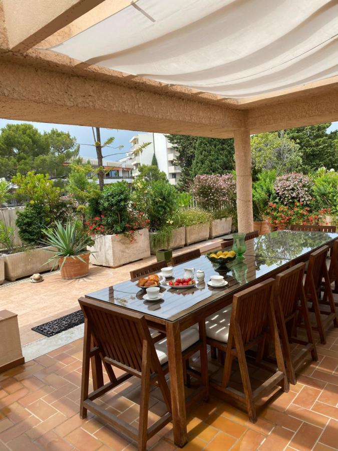 Panoramic Sea View Penthouse With Jacuzzi And 450 Sqm Terrace Leilighet Antibes Eksteriør bilde